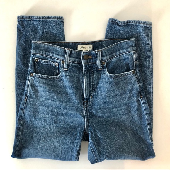 Madewell Classic Straight Jeans Coldbrook Wash 26 - Picture 4 of 10